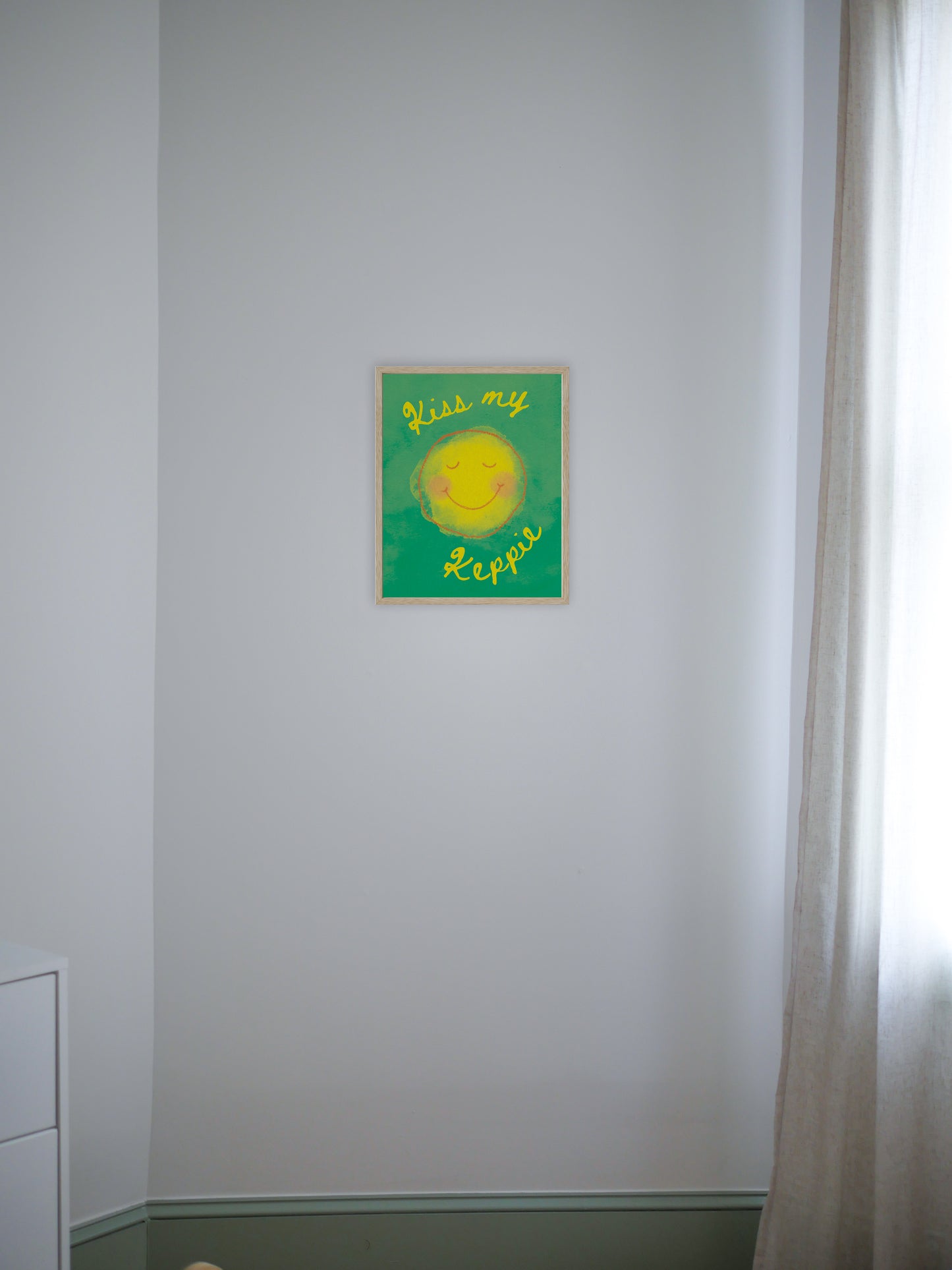 "Kiss My Keppie" Framed Print