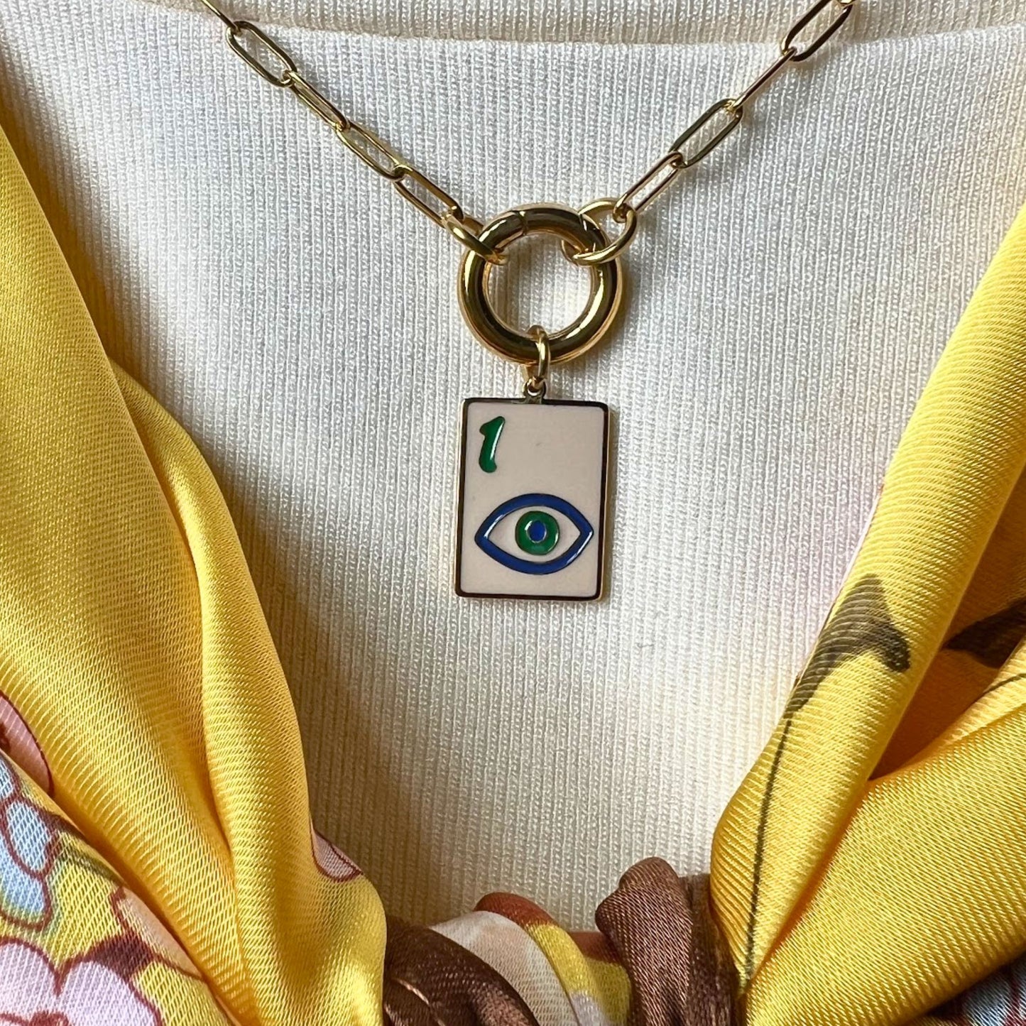 Mahjong Tile Charm