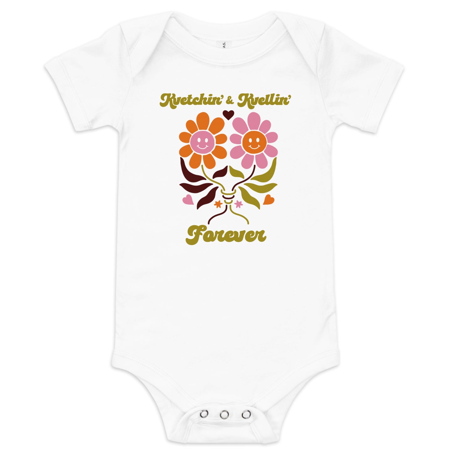 Kvetchin' and Kvellin' Baby Onesie