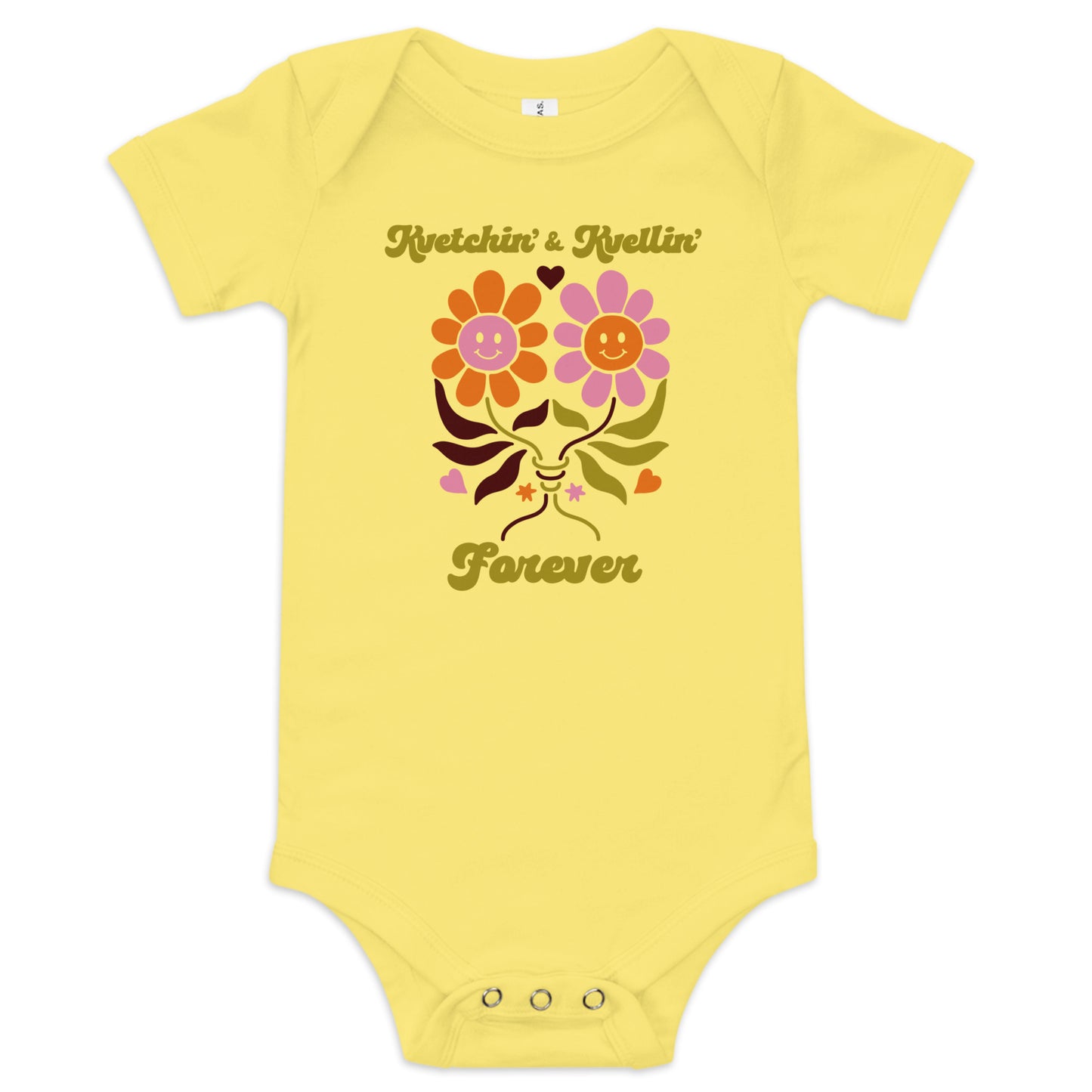 Kvetchin' and Kvellin' Baby Onesie