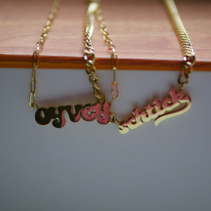 Oy Vey Yidderish Necklace