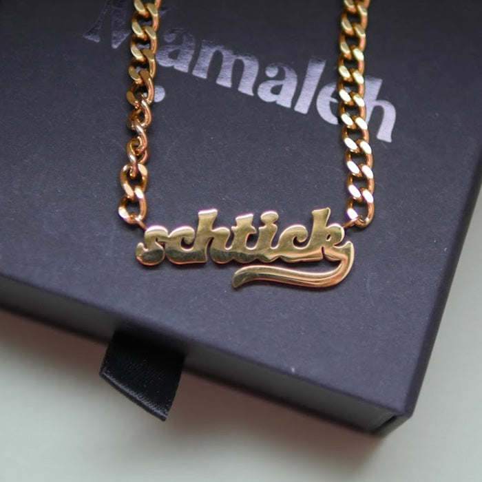 Schtick Yidderish Necklace