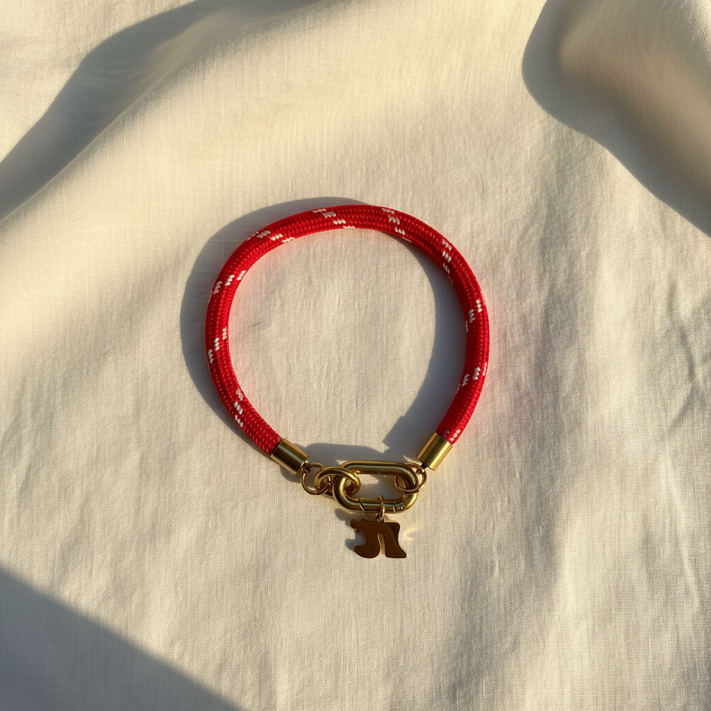 Cord Charm Bracelet
