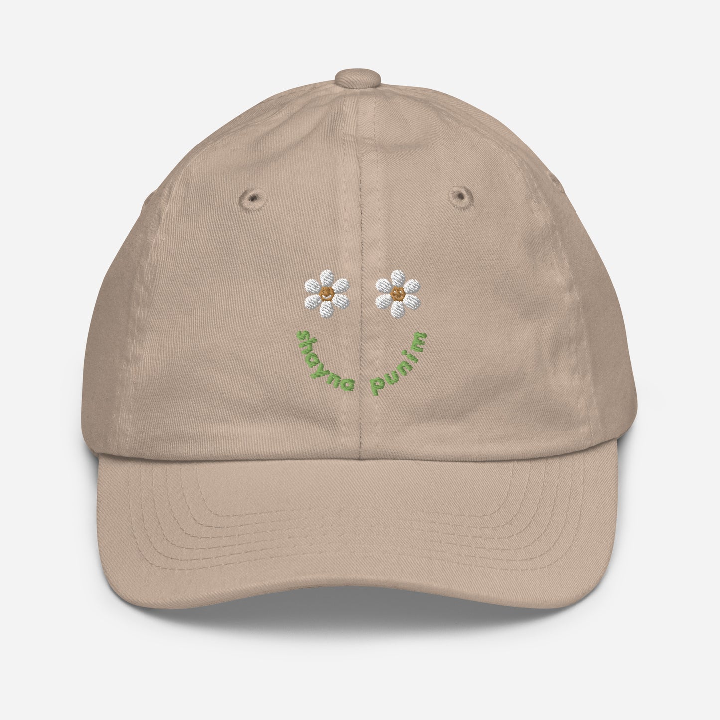Shayna Punim Smiley Face Baseball Hat (Kids)