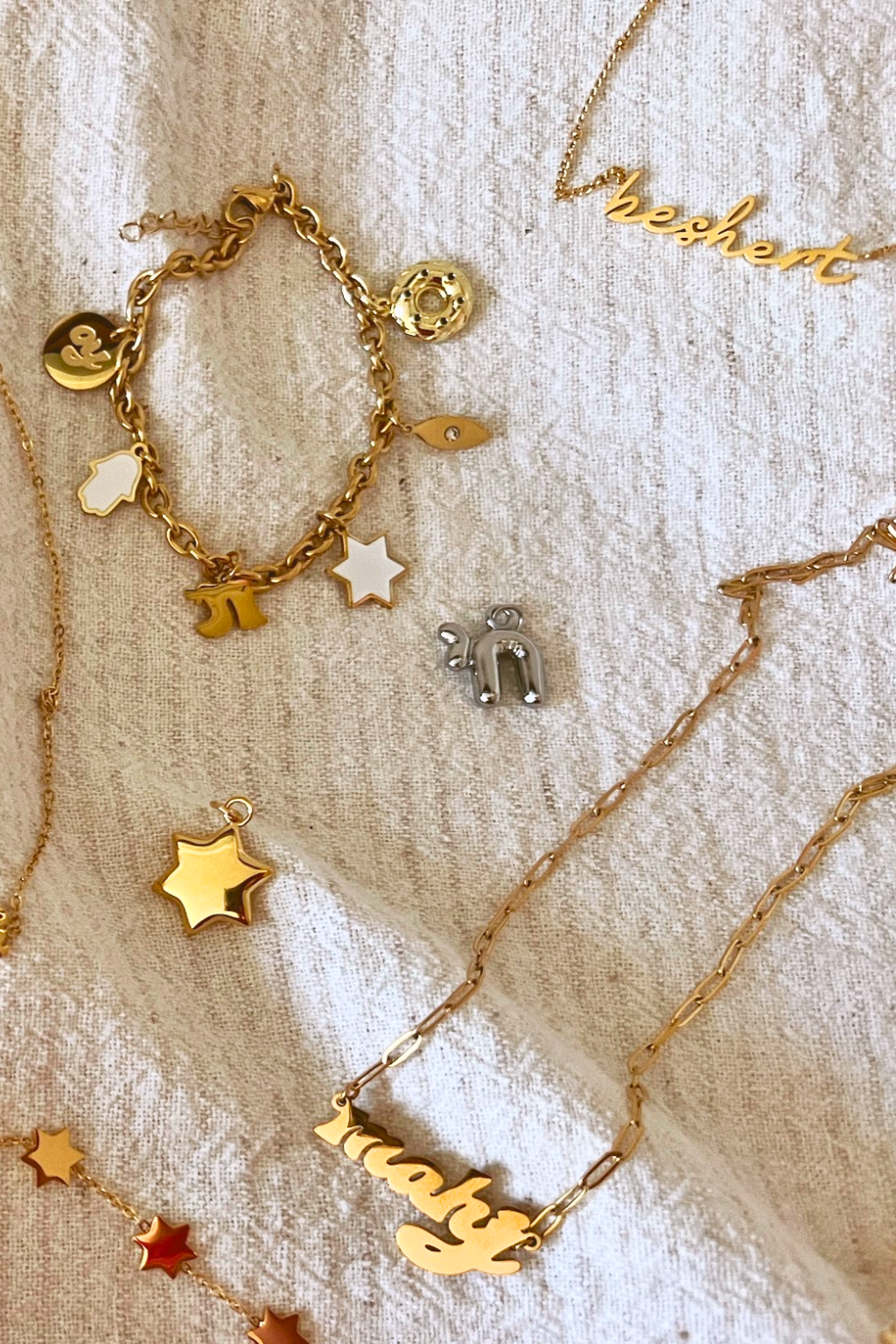 Jewish Charm Bracelet