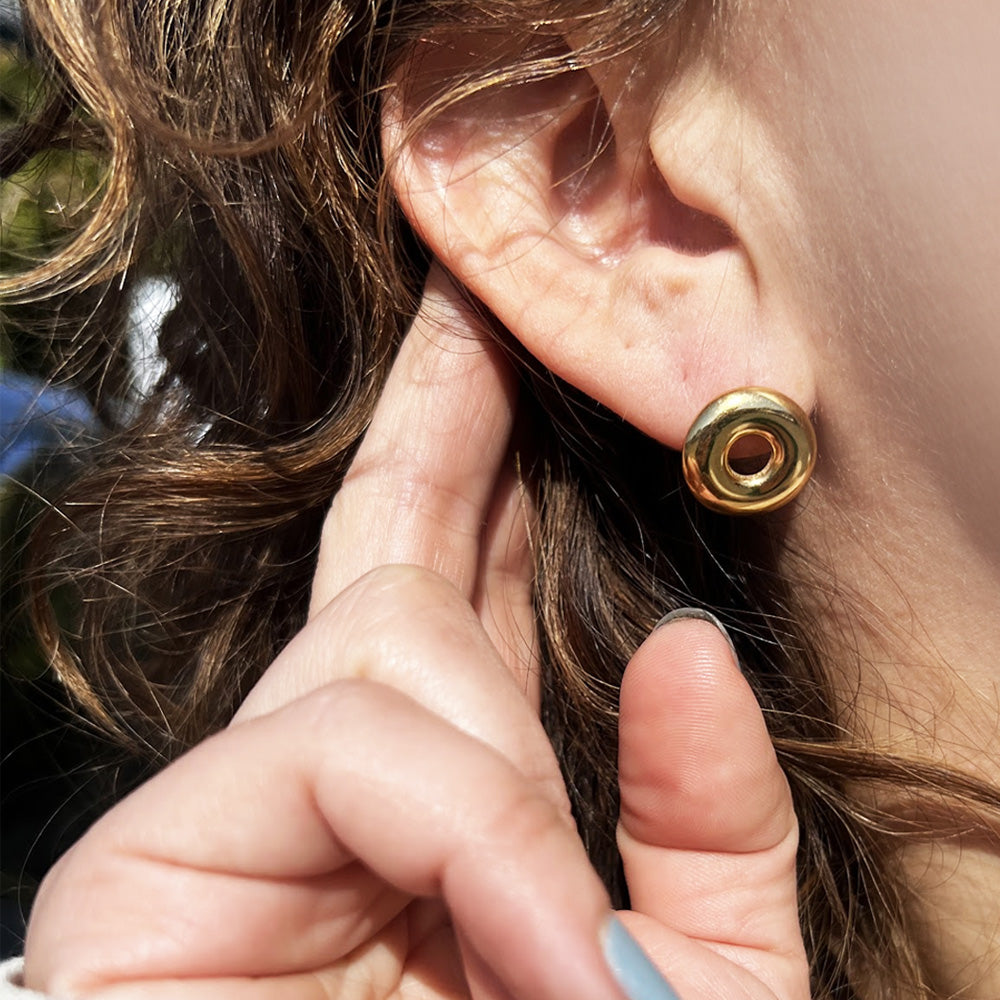 Bagel Earrings