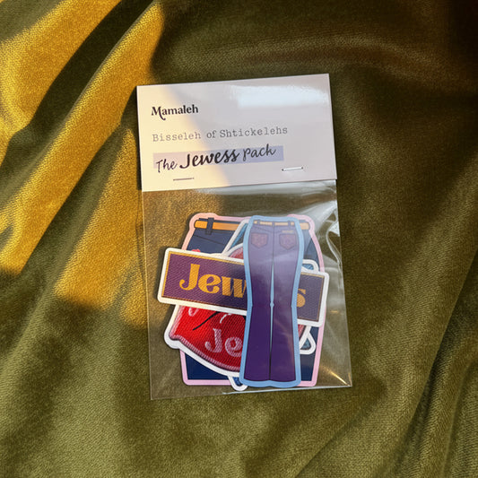 "Jewess Jeans Pack" (5 Stickers)