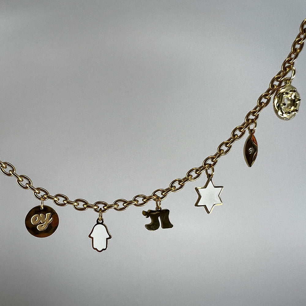 Jewish Charm Bracelet