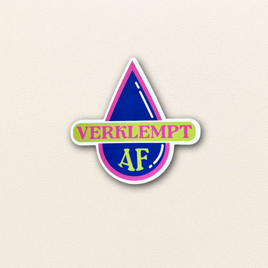 "Verklempt AF" Sticker