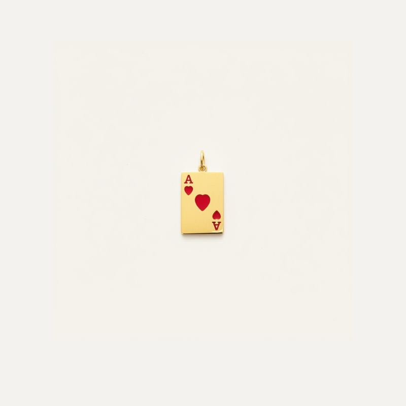 Ace of Hearts Charm