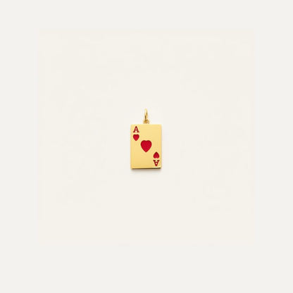 Ace of Hearts Charm