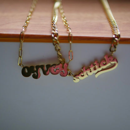Oy Vey Yidderish Necklace