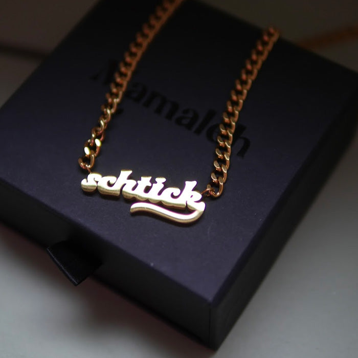 Schtick Yidderish Necklace