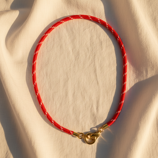 Cord Charm Necklace