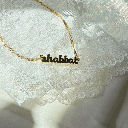 Shabbat Necklace
