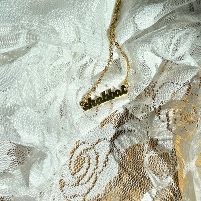 Shabbat Necklace